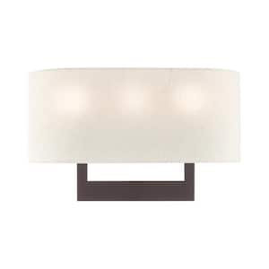 Hayworth 3 Light Bronze ADA Wall Sconce