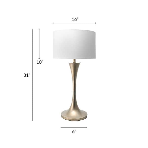 Nuloom Columbia 33 In Gold, Home Depot Table Lamps For Bedroom