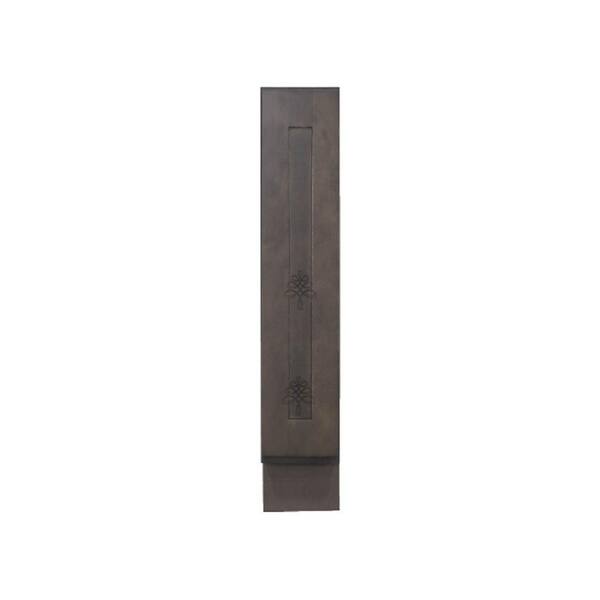 LIFEART CABINETRY Lancaster Shaker Assembled 6 in. x 34.5 in. x 24 in. Base Spice Drawer Cabinet in Vintage Charcoal