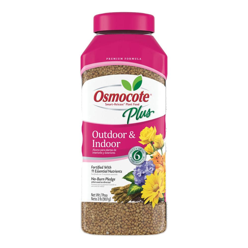 Osmocote Smart-Release 2 lb. Plant Food Plus Outdoor and Indoor 274250 -  The Home Depot
