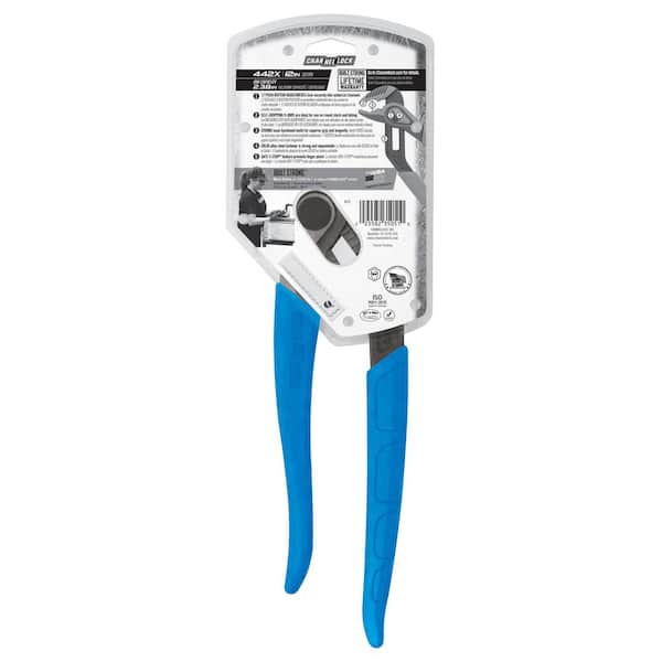 Channellock 12 in. V-JAW SPEEDGRIP Tongue and Groove Pliers 442X