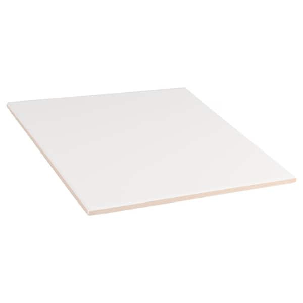 Triplex White 7-3/4 in. x 7-3/4 in. Ceramic Wall Take Home Tile Sample