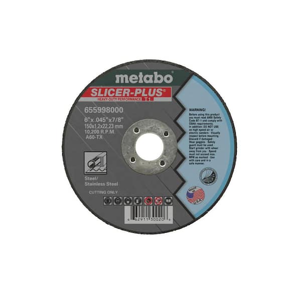 6"x.045"x7/8" Pro Metal Steel Cutting Cutoff Wheel 100 