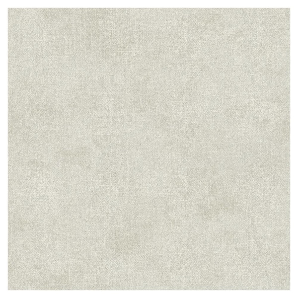 Chesapeake Homespun Textured Grey Pre-Pasted Non-Woven Wallpaper
