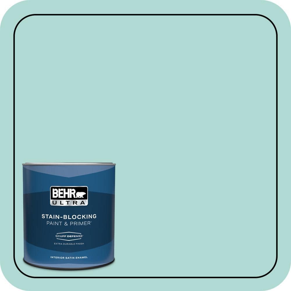1 qt. #M450-3 Wave Top Extra Durable Satin Enamel Interior Paint & Primer price history on PriceWatchPro