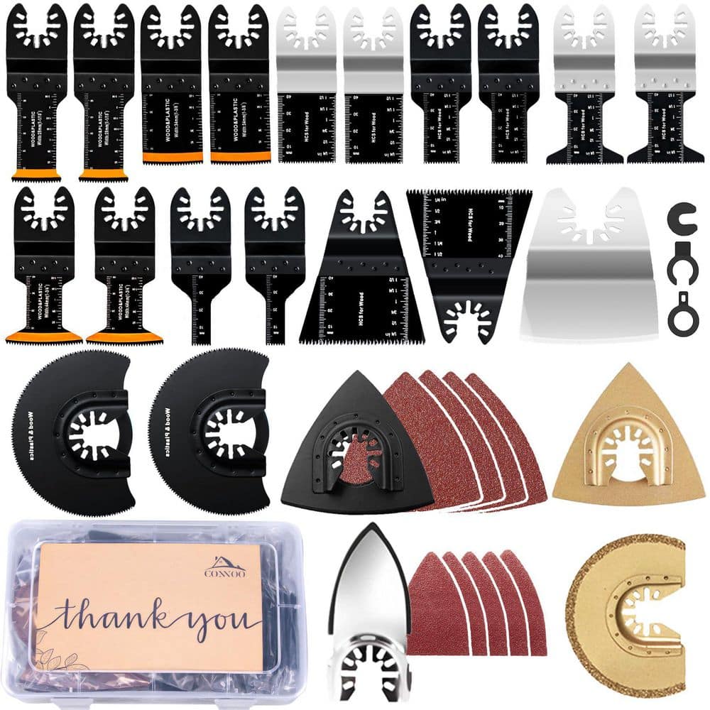 Oscillating Multi-Tool Universal Fit Bi-Metal Blade Kit (86-Piece) price history on PriceWatchPro