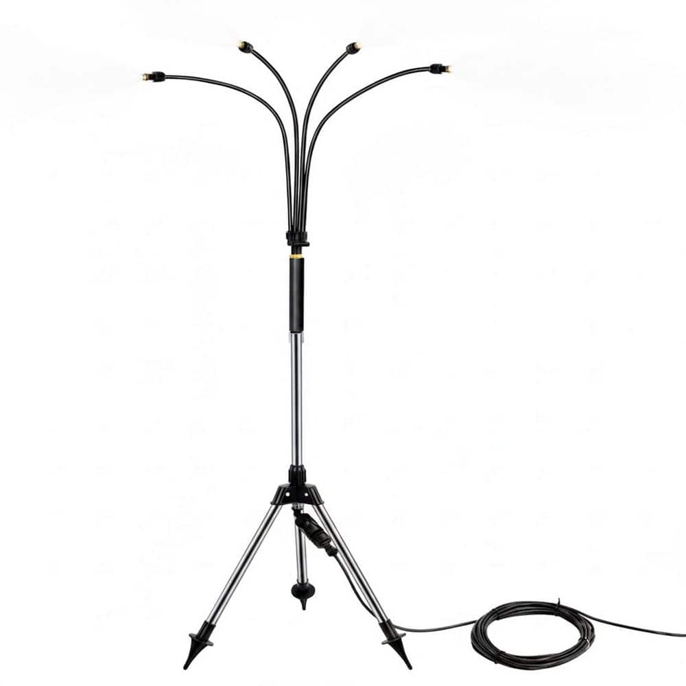 Adjustable Outdoor Misting Cooling System Tripod with 26.2FT Hose for Patio Garden Pool BBQ Kids Pet Play price history on PriceWatchPro