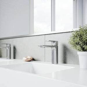 Davidson Single-Handle Single Hole Bathroom Faucet in Chrome