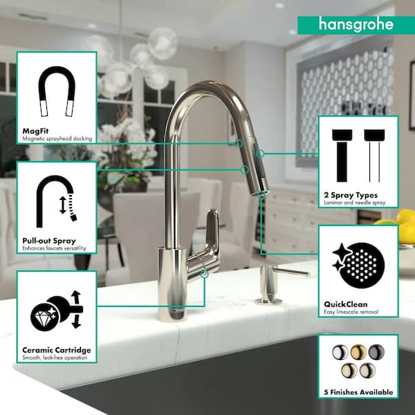 Hansgrohe Focus Single Handle Pull Down