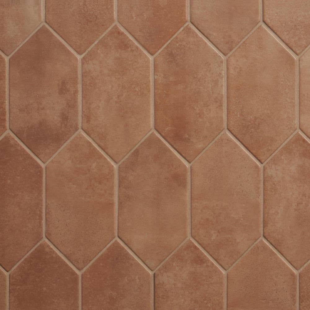 Ivy Hill Tile Casablanca Terracotta 3.93 in. x 7.87 in. Picket