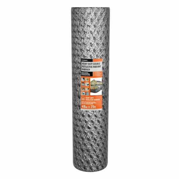 Everbilt 48 in. x 25 ft. Heavy-Duty Double Reflective Radiant Barrier