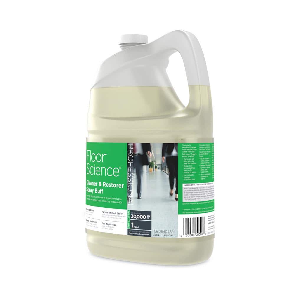 Floor Science Citrus Scent Cleaner and Restorer Spray Buff