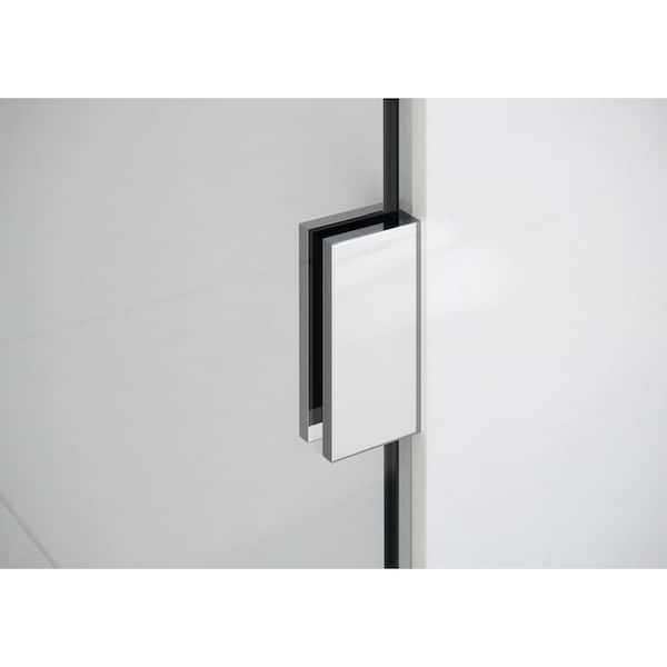  Glass Warehouse GW-SFP-34.5-CH - Puerta de ducha sin marco,  panel de alimentación individual con revestimiento de vidrio Enduroshield,  78 x 34.5 pulgadas, cromado : Herramientas y Mejoras del Hogar