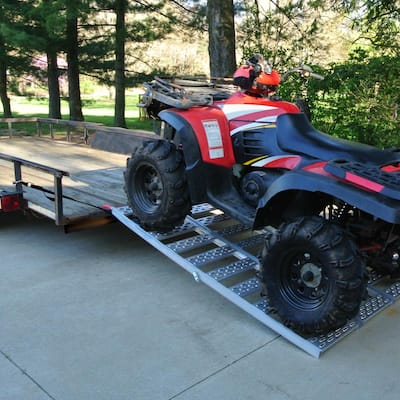 Lawn Mower Ramps - Riding Mower & Tractor Attachments - The Home Depot