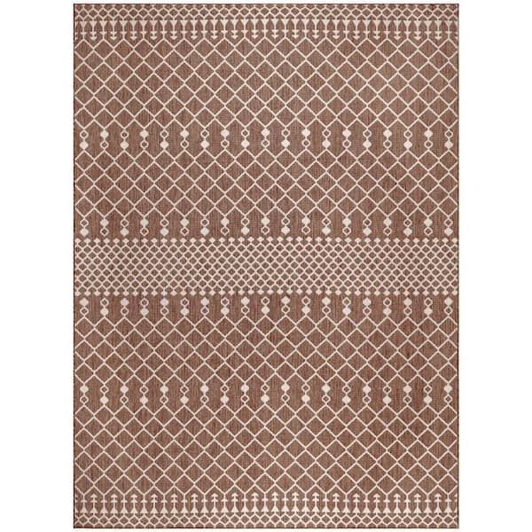 Positano Natural 12 ft. x 15 ft. Moroccan Contemporary Area Rug