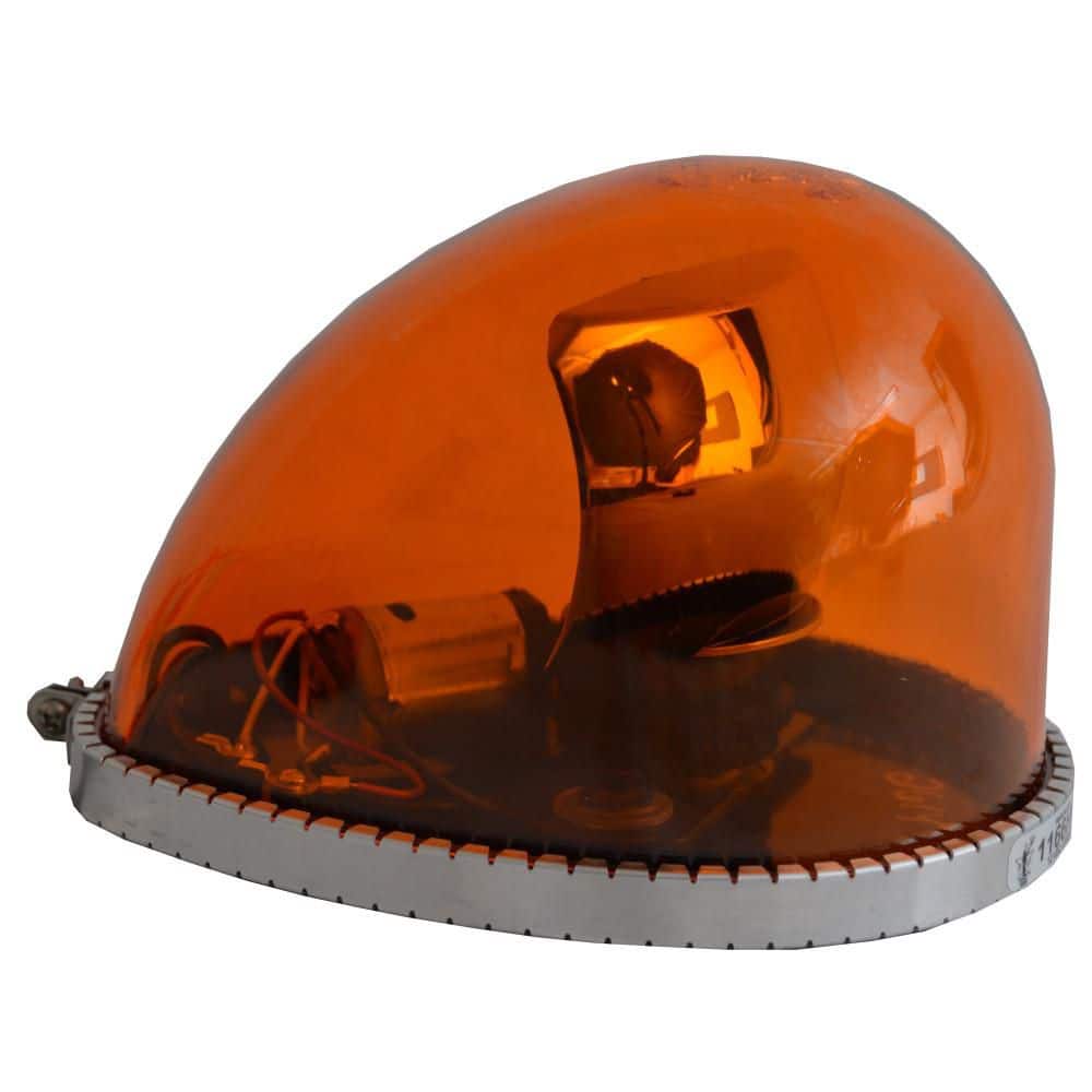 Teardrop Halogen Dash Light-12V, Amber Beacon, Magnetic Mount
