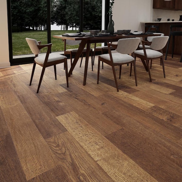 Elliston Bay 22 MIL x 8.7 in. W x 48 in. L Click Lock Waterproof Luxury Vinyl Plank Flooring (20.1 sqft/case)