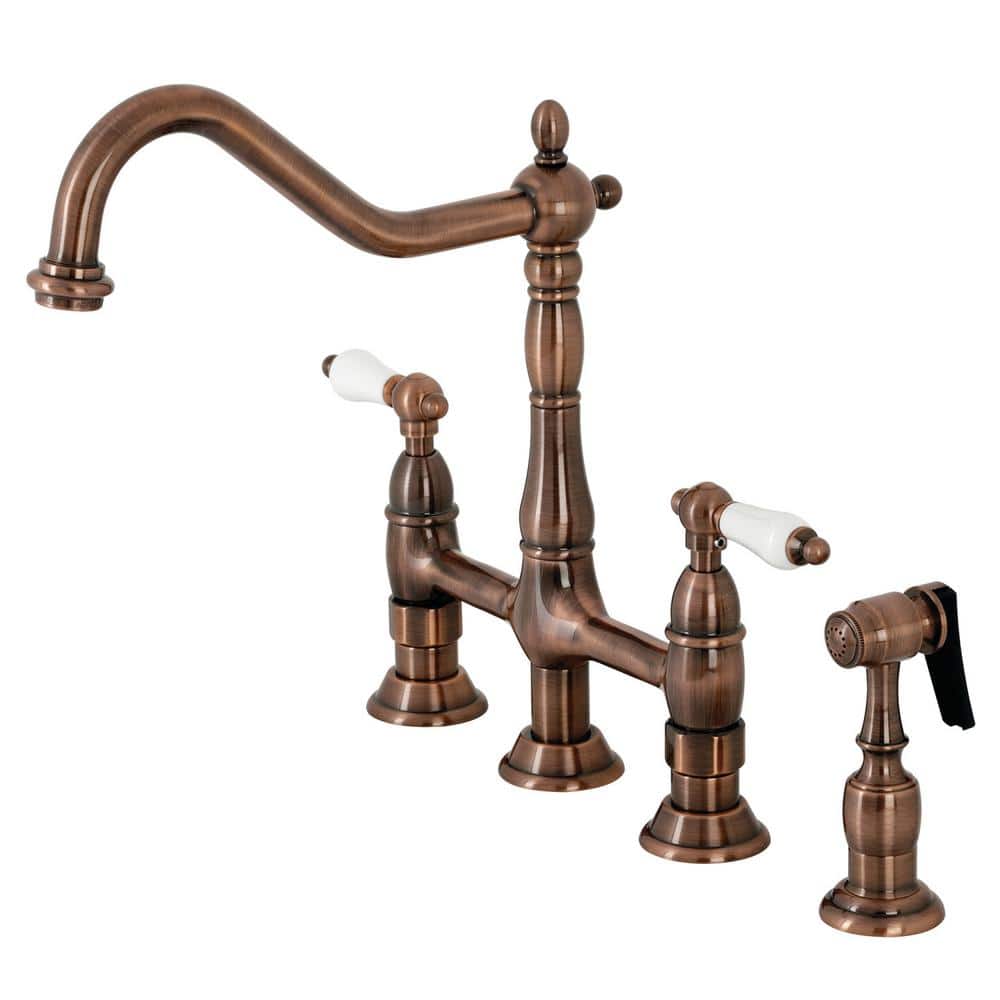 Kingston Brass Heritage 2-Handle Brid...