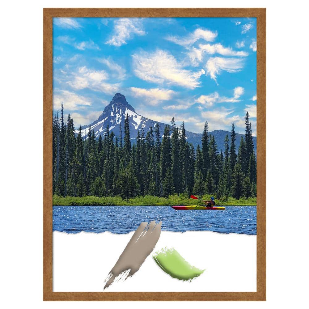 Carlisle Blonde Narrow Wood Wall Picture Frame 18x24