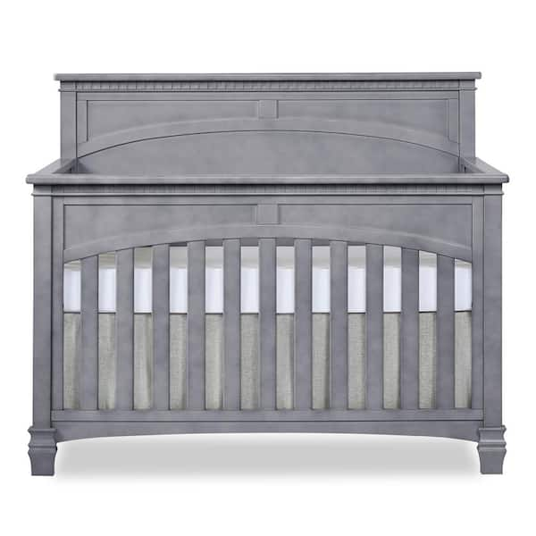 Evolur Santa Fe Storm Grey 5 in 1 Convertible Crib