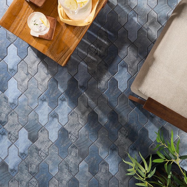 Ivy Hill Tile Tripoli Cruz Denim Blue 4.84 in. x 8.46 in