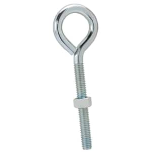 3/8 in. x 4 in. Zinc-Plated Eye Bolt with Nut