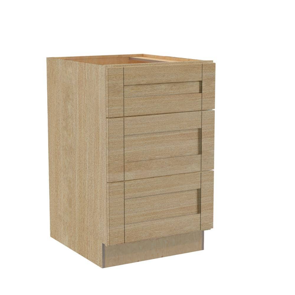 Washington 24 in. W x 24 in. D x 34.5 in. H Assembled Plywood Drawer Base K