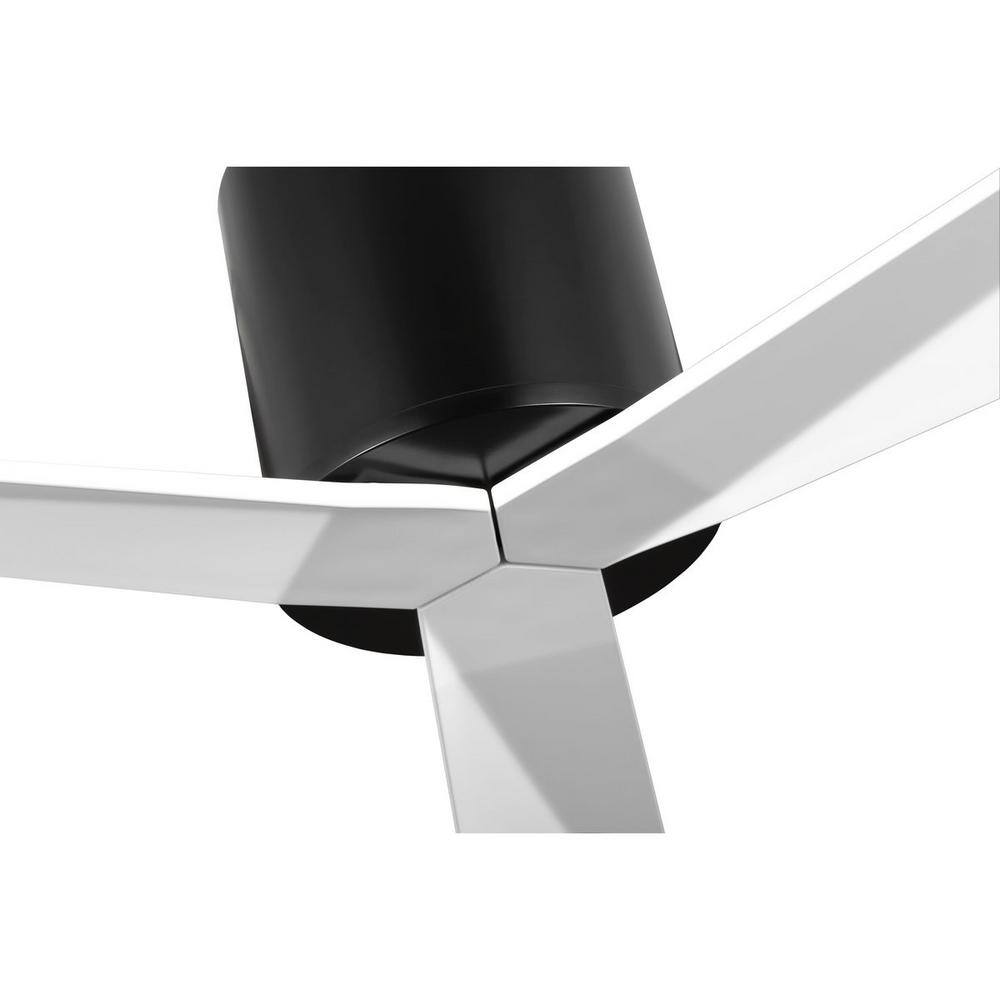 Paso 60'' Matte Black Industrial Ceiling Fan with Remote