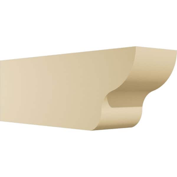 Ekena Millwork Standard Greensboro 6 in. W x 8 in. H x 24 in. D Polyurethane Rafter Tail Outlooker