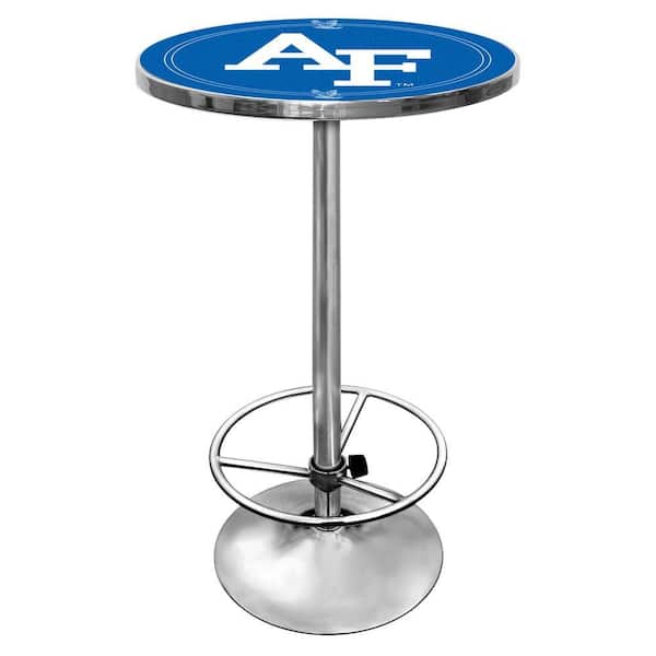 Trademark Air Force Falcons Chrome Pub/Bar Table