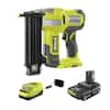 ONE+ 18V 18-Gauge Cordless AirStrike Brad Nailer Kit with 2.0 Ah Battery and Charger