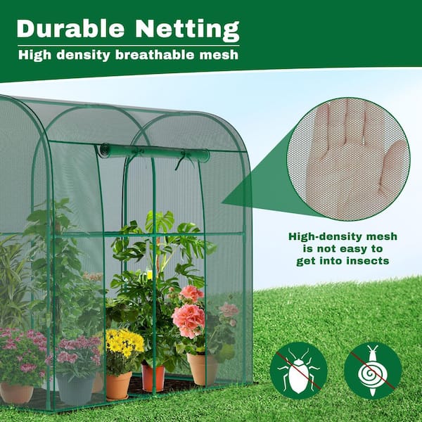 ABORON Crop Cages for Garden Plant 6.6 ft. L x 3.3 ft. W x 6 ft. H