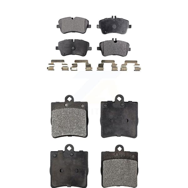 TEC Front Rear Ceramic Brake Pads Kit For Mercedes-Benz C230 C240 SLK280 SLK300 KTC-100447