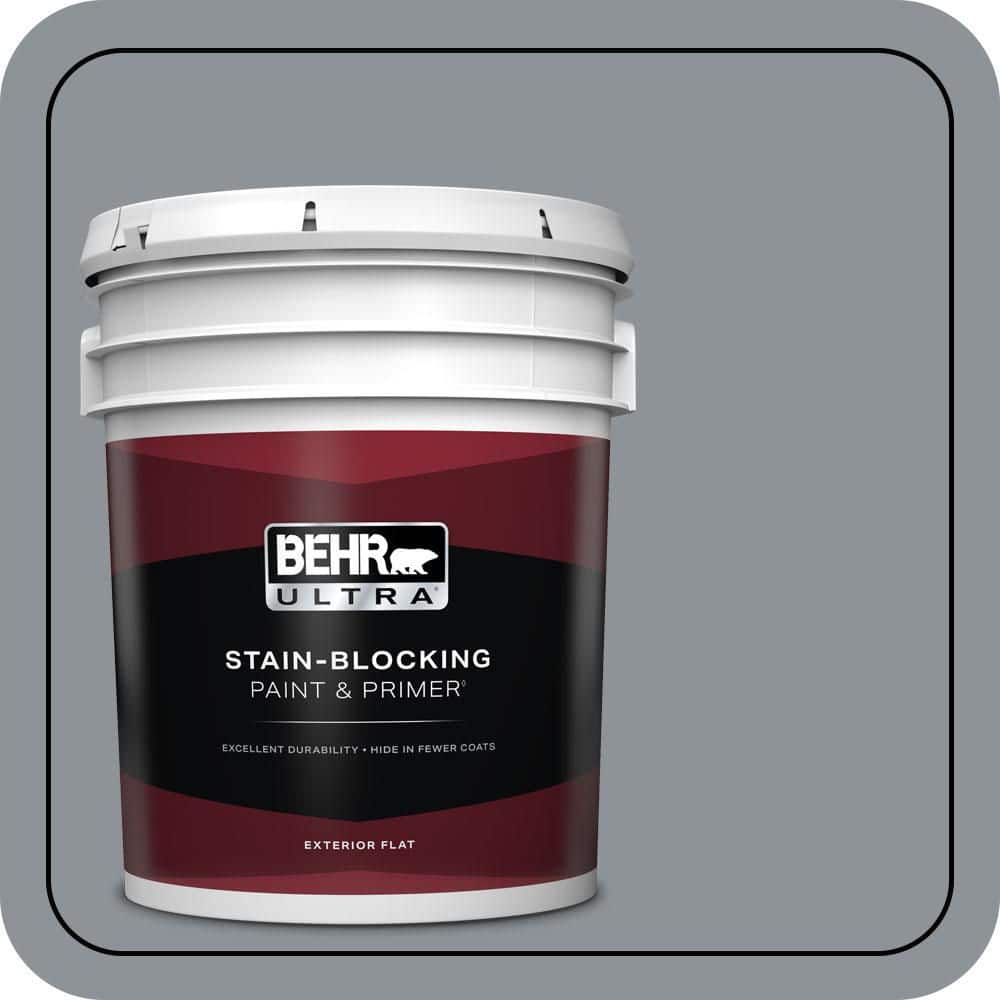 5 gal. #PPU18-04 Dark Pewter Flat Exterior Paint & Primer price history on PriceWatchPro