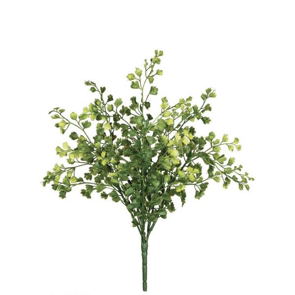 SULLIVANS Artificial 13 in. Green Maiden Hair Fern Bush