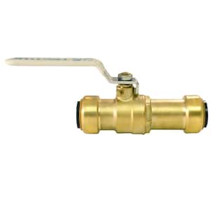 3/4 in. Brass Push-to-Connect Slip Ball Valve