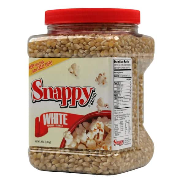 Snappy 4 lb. White Popcorn Kernels
