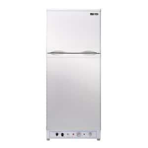 Off-Grid 23.8 in. 6 cu. ft. Propane Top Freezer Refrigerator in White