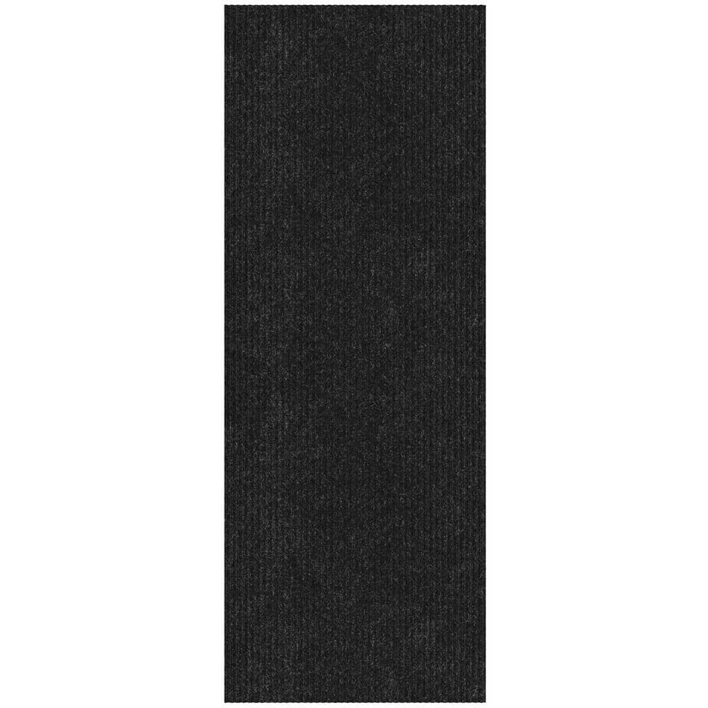Sweet Home Stores Ribbed Non-Slip Rubberback Indoor/Outdoor Long ...