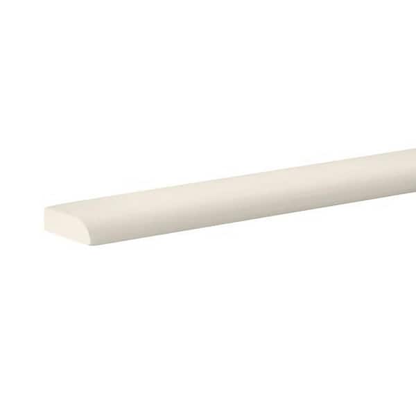 Avondale/Leyton 0.25 in. W x 90 in. H Scribe Moulding in Antique White