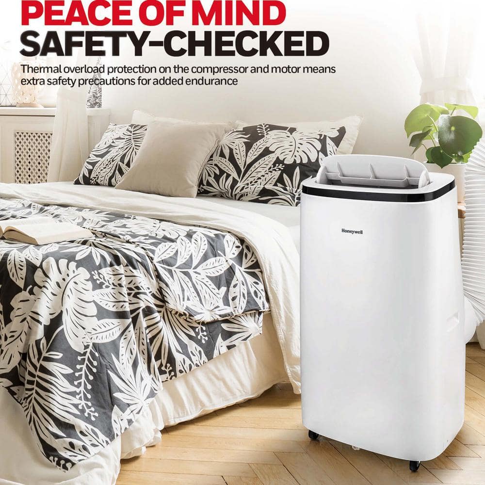 Honeywell 12000 BTU White Portable Air Conditioner with Remote