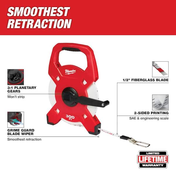 300 ft. Fiberglass Open Reel Long Tape