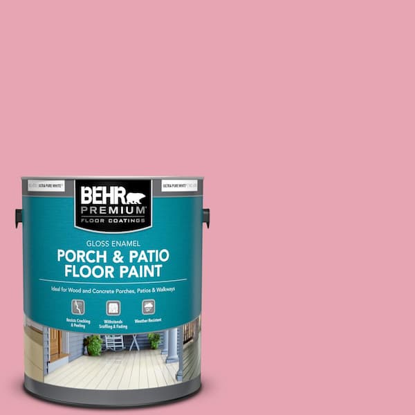BEHR PREMIUM 1 gal. #P140-3 Love At First Sight Gloss Enamel Interior/Exterior Porch and Patio Floor Paint