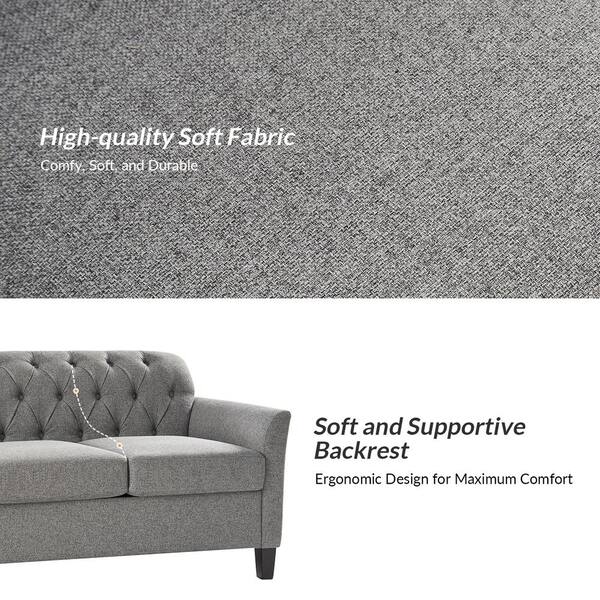 【美品】FLYMEe DEPALA II COUCH SOFA Amazon.com: WILLIMSPACE Boucle Sofa Couch Set of 2 for