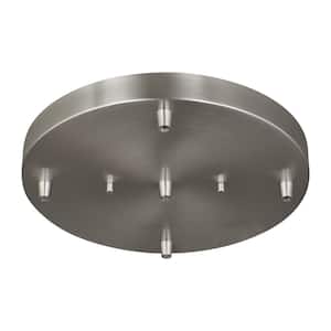 Towner 5-Light Brushed Nickel Pendant Canopy