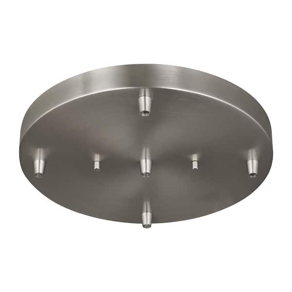 Generation Lighting Towner 5-Light Brushed Nickel Pendant Canopy