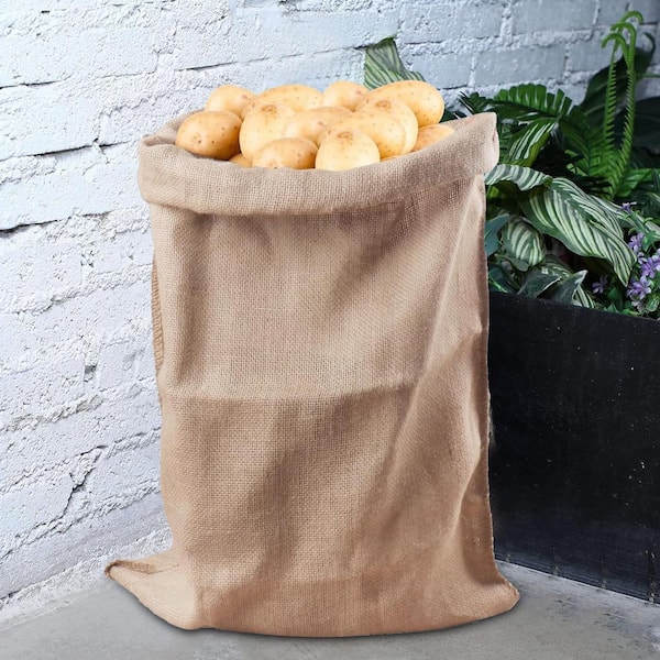 Burlap potato sacks sale