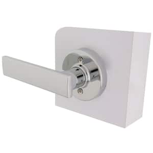 Westwood Bright Chrome Dummy Door Lever with Round Rose