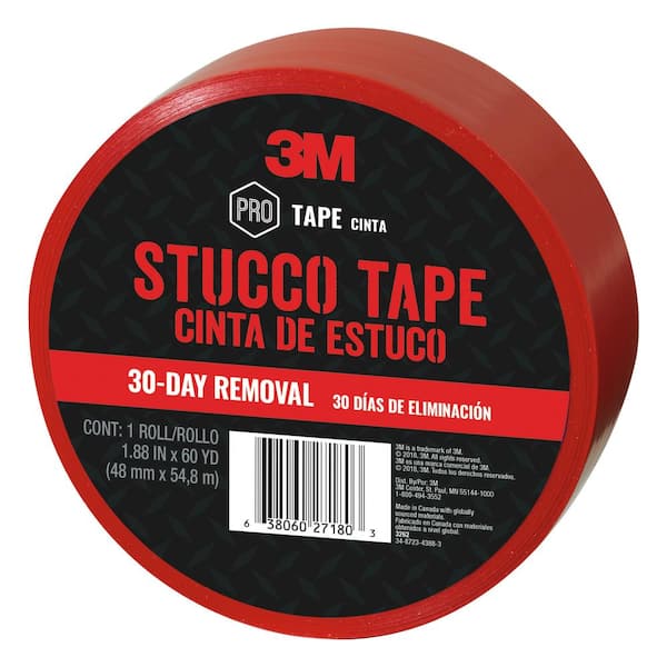 1.88 in x 60 yds. (48 mm x 54.8 m) Stucco Tape