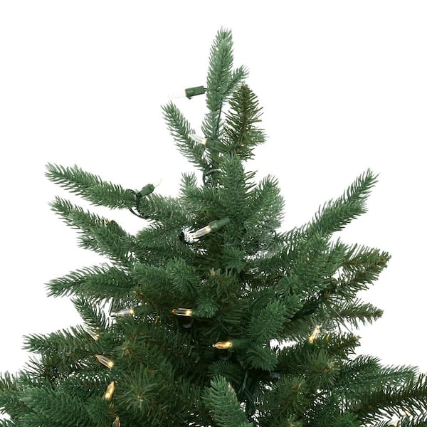 Home Accents Holiday 7.5 ft. Pre-Lit LED Harrison Fir Artificial